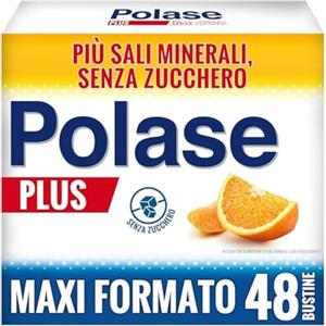 Polase Plus Magnesio e Potassio, Integratore Sali Minerali, 48 Bustine