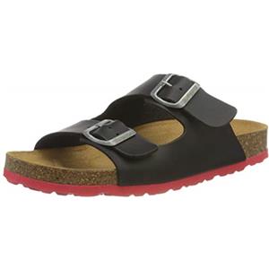 Lico Bioline Concrete, Pantofole Unisex-Adulto, Nero, 38 EU