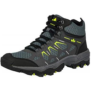 Lico Sierra High, Scarpe da Arrampicata Alta Uomo, Grigio (Anthrazit/Lemon Anthrazit/Lemon), 43 EU