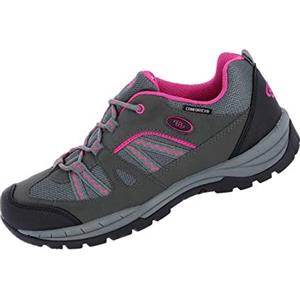 Brütting Fresno, Scarpe da Arrampicata Basse Donna, Grigio (Anthrazit/Pink Anthrazit/Pink), 37 EU