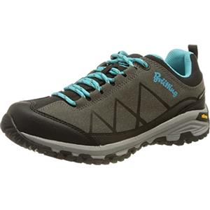 Brütting Kansas, Scarpe da Arrampicata, Donna, Grigio/Nero/Turchese, 39 EU