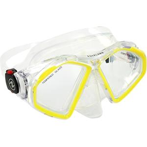 Aqualung Hawkeye, Maschera subacquea, da snorkeling e trekking per adulti, per uomini e donne, con visione a 180°, protezione UV, lenti anti-appannamento e anti-perdite
