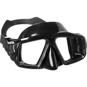 Mares Opera, Maschera da Immersioni in Silicone Compatibili con Lenti Ottiche, Unisex - Adulto,Nero, Taglia Unica