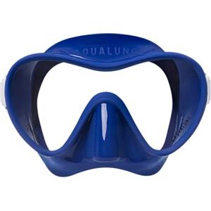 Aqualung Neos - Maschera Subacquea Senza Telaio, Vetro Temperato Panoramico, Silicone Confortevole, Snorkeling e Apnea per Adulti
