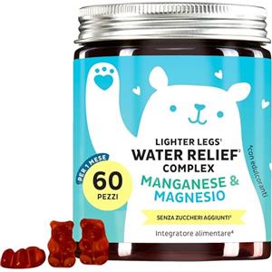 Bears with Benefits - Magnesio - Drenaggio & Gambe Leggere - 60 pezzi