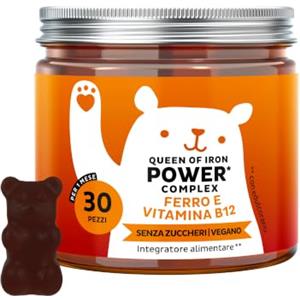 Bears with Benefits - Gommose Ferro e Vitamina B12 - Energia - 30 pezzi