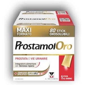 Prostamol Oro-Integratore Prostata e Vie Urinarie, Formula Potenziata Stick