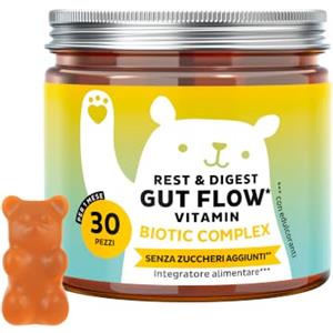Bears with Benefits - Gommose Bromelina - Probiotici, Digestione - 30 pezzi