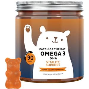 Bears with Benefits - Gommose Omega 3 DHA - Sistema Immunitario - 90 pezzi