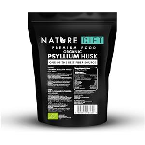 Nature Diet Bucce di Psillio Bio, 900 g, Biologico Certificato UE