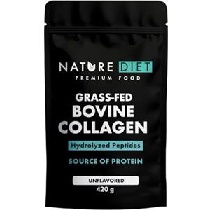 Nature Diet Collagene Bovino, 420 g, da Mucche Allevate al Pascolo