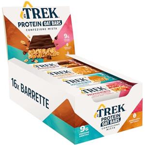 JB's TREK Barretta Proteica di Avena Confezione Mista Vegane 16 x 50g