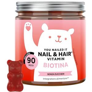 Bears with Benefits - Gommose Biotina - Capelli & Unghie - 90 pezzi