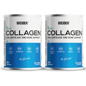 Weider PACK DUO Collagen (2x300g) Neutro, Collagene Bovino in Polvere