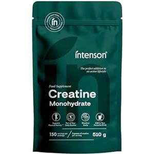 Intenson Creatina Monoidrata Polvere, 510 g, 150 Porzioni