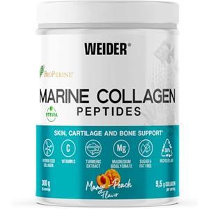 Weider Marine Collagen (300g) Mango e Pesca, 9,5g di Collagene/porzione
