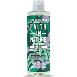 Faith In Nature Shampoo Naturale al Rosmarino, Stimolante per Capelli e Cuoio Capelluto Normali, Vegano e Cruelty Free, Senza SLS, Siliconi o Parabeni, 400 ml