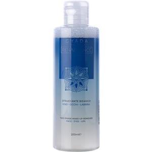 GYADA COSMETICS, Struccante Bifasico, Rimuove anche il Trucco Waterproof, Rende la Pelle Morbida ed Elastica, non Unge e non Irrita, a Base di Aloe, 200 ml, 1