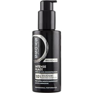 Syoss Siero ad alta concentrazione Glaze Intense 100ml, 10% Silicium-Shine-Complex, Syoss Siero senza risciacquo per capelli molto danneggiati