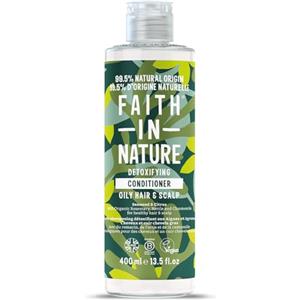 Faith In Nature Balsamo Naturale Alghe Marine e Agrumi, Detox per Capelli e Cuoio Capelluto Grassi, Vegano e Cruelty Free, Senza SLS, Siliconi o Parabeni, 400ml
