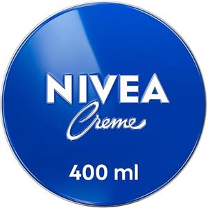 NIVEA Creme Crema multiuso 400 ml, Crema NIVEA classica a base di Eucerit, Glicerina e Pantenolo, Crema corpo, viso e mani dermatologicamente testata per tutta la famiglia