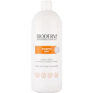 FARMODERM Bioderm Shampoo Soft - Shampoo per cuoio capelluto sensibile | Trattamento antiforfora, dermatite seborroica e prurito del cuoio capelluto, per uso quotidiano, senza parabeni, 1000 ml