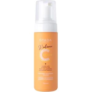 GYADA COSMETICS, Radiance Cleansing Mousse, Mousse Detergente Illuminante, Rimuove il Make Up, Stimola il Ricambio Cellulare, Contrasta i Segni dell'Età e d'Espressione, a Base di Vitamina C, 150 ml