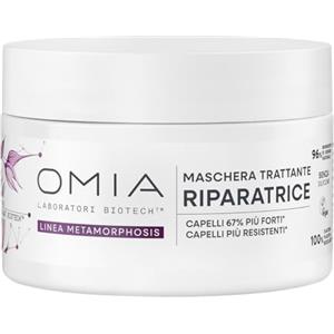 Omia Metamorphosis, Maschera Riparatrice per Capelli Danneggiati e Stressati, Rinforza la Fibra Capillare, Azione Ristrutturante Intesiva, Formula Vegana, 200ml