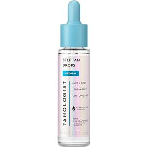 Tanologist Gocce autoabbronzanti medie (30 ml) Aggiungi gocce autoabbronzanti ai prodotti per la cura della pelle Ingredienti puliti e vegani approvati dai dermatologi