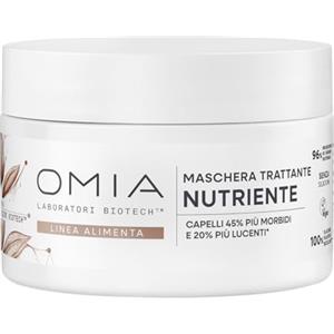 Omia Alimenta, Maschera Nutriente per Capelli Secchi e Spenti, Nutre e Districa, Lascia i Capelli Morbidi e Luminosi, Formula Vegana, 200ml