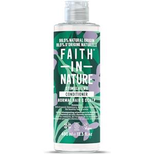 Faith In Nature Balsamo Naturale al Rosmarino, Stimolante per Capelli e Cuoio Capelluto Normali, Vegano e Cruelty Free, Senza SLS, Siliconi o Parabeni, 400ml