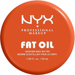 NYX Professional Makeup Fat Oil Body Butter Caramelt Mami, Burro Corpo Nutriente, Fino a 24 Ore di Idratazione, Profumo Panna e Vaniglia, Pelle Morbida e Luminosa, 145 ml