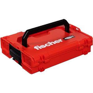Fischer L-BOXX FLB 102 Valigetta Porta Attrezzi Impilabile e Agganciabile, Cassetta Utensili Espandibile, Vuota, Compatibile per Sortimo, 508136
