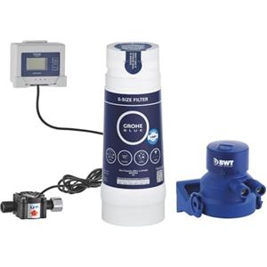 GROHE Blue Set filtro Taglia S con testata e contalitri, per sistemi Pure, Home, Pro e Red 40438001