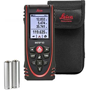 Leica DISTO X3 - Metro laser IP65 con Bluetooth, Portata 150 m