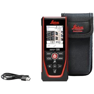 Leica DISTO D5 - Metro laser con camera digitale e Bluetooth, 200 m