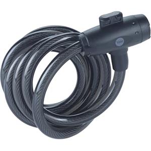 Yale Cavo di sicurezza con chiave Serie Essential YCK0/12/200/2 spessore 12mm, lunghezza cavo 2000mm, Acciaio Trecciato, Incluse 2 Chiavi, Testato con spray salino per 96 Ore, Supporto per Bici