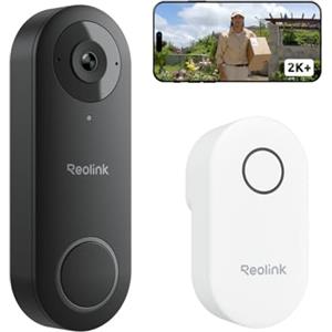 Reolink 5MP Videocitofono Wi-Fi 2,4/5 GHz con Chime, Video Doorbell WiFi