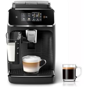 PHILIPS 2300 Macchina Caffè Automatica, 4 bevande, Caraffa LatteGo