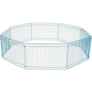 Croci Box per roditori - Gabbia per criceti, ratti, gerbilli e piccoli animali come tartarughe, metallo, 85x85x23 cm, colori assortiti