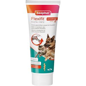 Beaphar Flexifit Pasta per Cane e Gatto, Integratore per Supportare la Mobilità e il Benessere Articolare, con Omega 3, Glucosamina e Vitamina E, Gusto Carne, 250 g