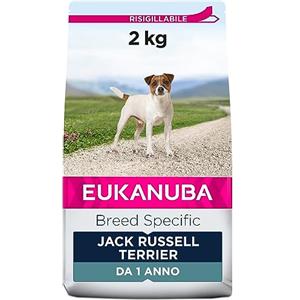 Eukanuba Breed Specific Alimento Secco per Jack Russell Terrier Adulti, Cibo per Cani Adattato in Modo Ottimale alla Razza 2 kg