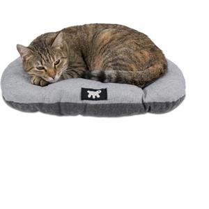 Ferplast Cuccia Cane Relax, Cuscino per cani di piccole dimensioni, Cuccia Gatto, Tappetino per cucce e auto -Lavabile - in Cotone con Soffice Imbottitura, 55 x 36 cm. Marrone