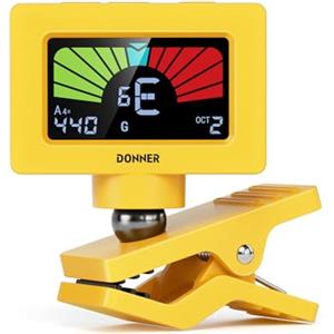 Donner Magnetic Digital Tuner Yellow