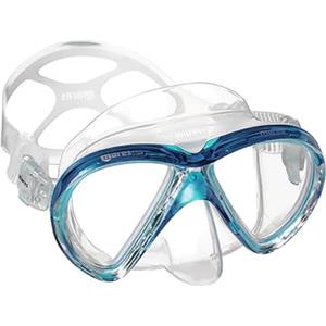Mares Marea - Maschera da Immersione Bi-Vetro, Volume ridotto, Gonna in Silicone Integrale, Comfort Doppio Bordo, Snorkeling Adulto