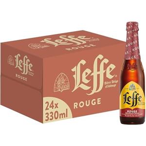 Leffe Rouge, Birra Bottiglia - Pacco da 24x33cl