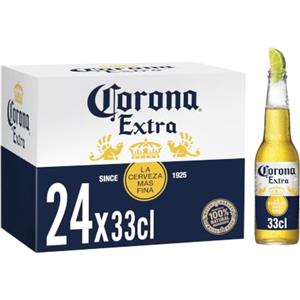 Corona Extra, Birra Bottiglia - Pacco da 24x33cl