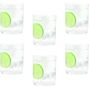 Tognana Lyra, set 6 bicchieri 420 cc, vetro, trasparente