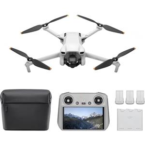DJI Mini 3 Fly More Combo con DJI RC, 3 batterie