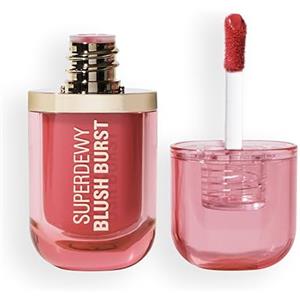 Revolution Beauty London Revolution Superdewy Liquid Blush Burst, Watermelon Pop Coral